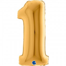 Balão Foil 102cm Dourado