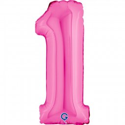 Balão Foil 35cm Fuchsia