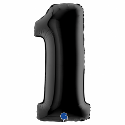 Balão Foil 102cm Preto