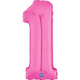 Balão Foil 66cm Fuchsia