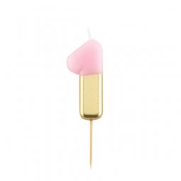 Rosa & Dourado 9cm