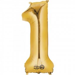 Balão Foil 40cm Dourado