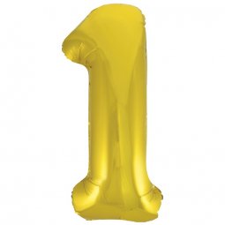 Balão Foil 86cm Dourado Clássico