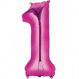 Balão Foil 40cm Rosa