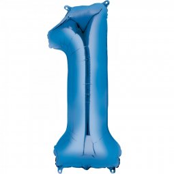 Balão Foil 40cm Azul