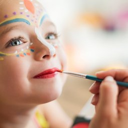Pinturas Faciais e Cosmética