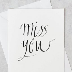Miss you