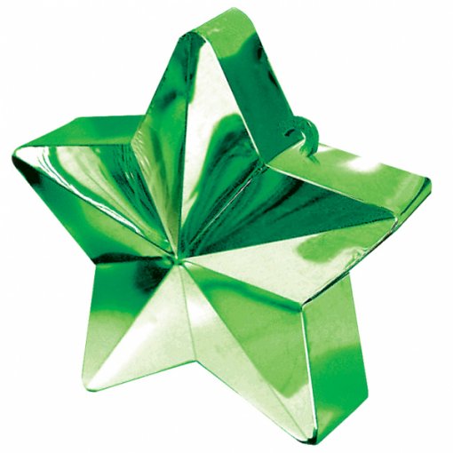 Peso para balão Estrela Verde Escuro