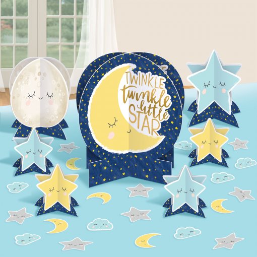 8 Kits Decoração de Mesa Twinkle Star