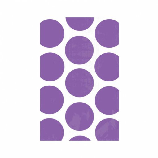 10 Sacos de Oferta de Papel Bolas Roxo