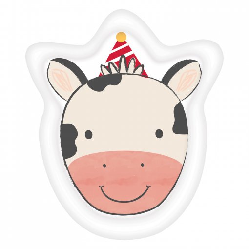 8 Pratos Recortados Vaca - Quinta Barnyard