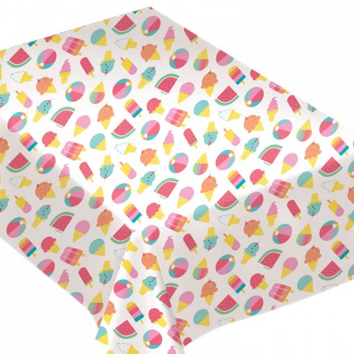 Toalha de mesa Flanela Just Chillin' 1,32 x 2m 