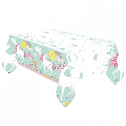 Toalha de mesa Unicórnio Magical 1,37 x 2,6m 
