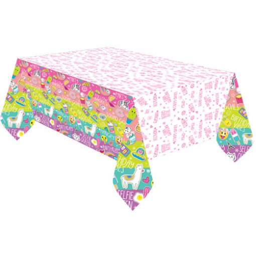 Toalha de mesa  1,37 x 2,6m Selfie Celebration