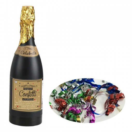 Garrafa de Champanhe Confettis Multi Cor