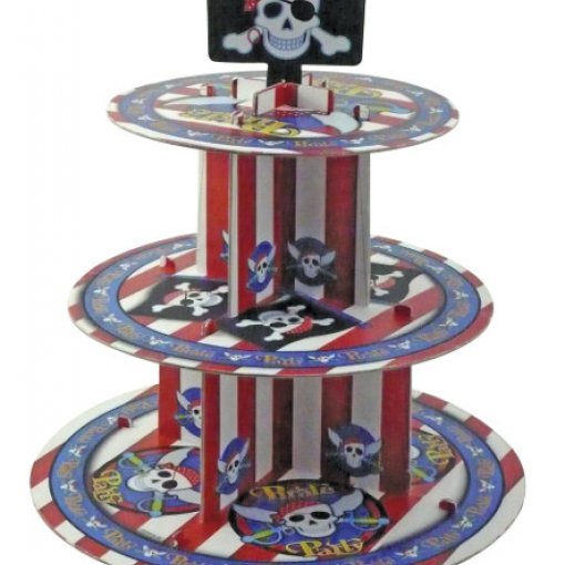 Cupcake Stand 3 Andares Piratas