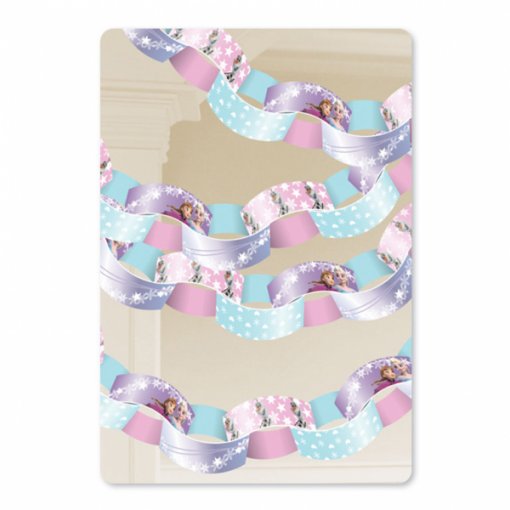 Grinalda em Corrente (60 peças) 3,9cm Frozen