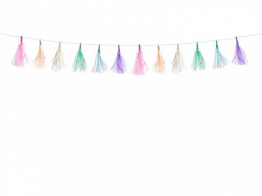 Grinalda Tassel Pastel 1,2m