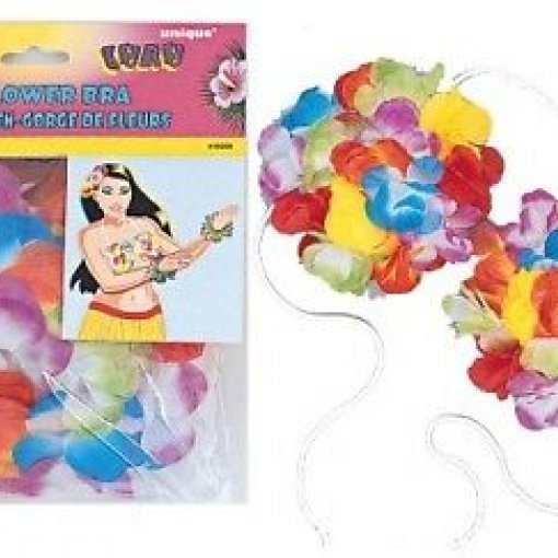 Soutien Flores Luau Party Colorido