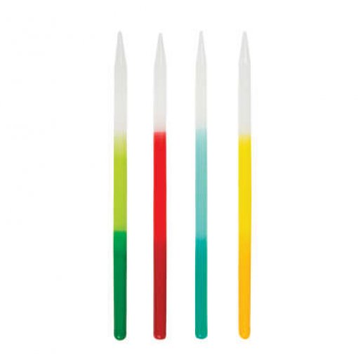 12 Velas 13cm Cor Sortida