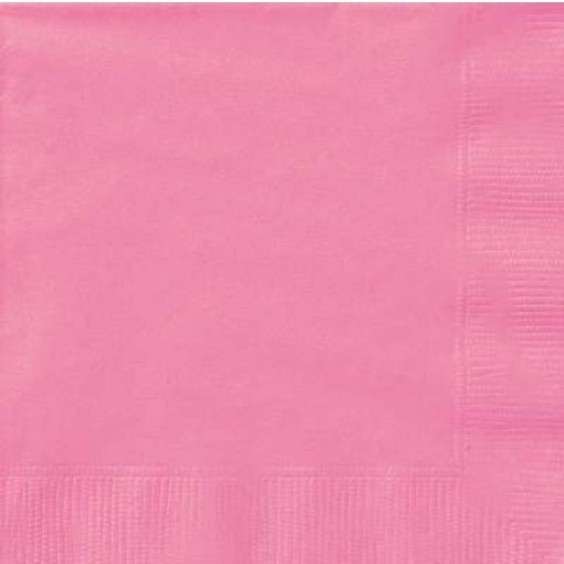 20 Guardanapos 25cm Rosa Choque