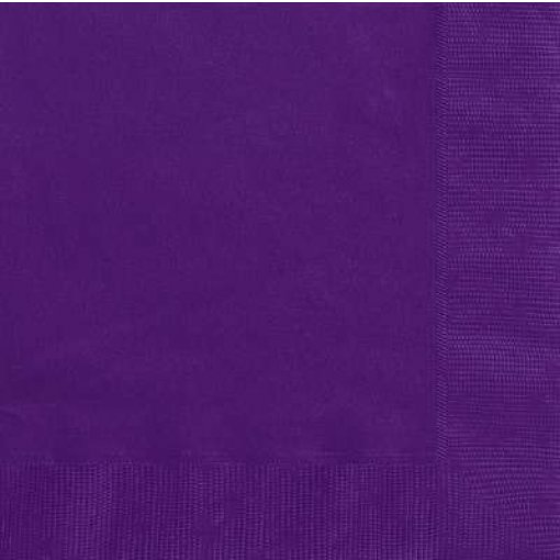 20 Guardanapos 25cm Roxo Escuro