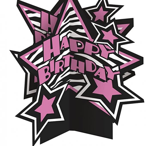 Centro de Mesa Decorativo 14'' Zebra