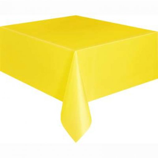 Toalha de mesa Amarelo 1,37 x 2,74m