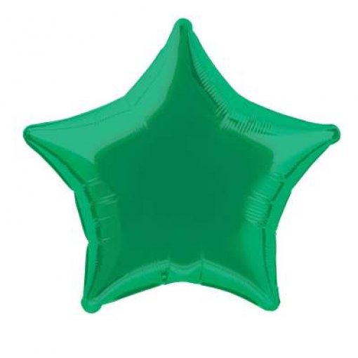 Balão Foil Estrela 20'' Verde Escuro
