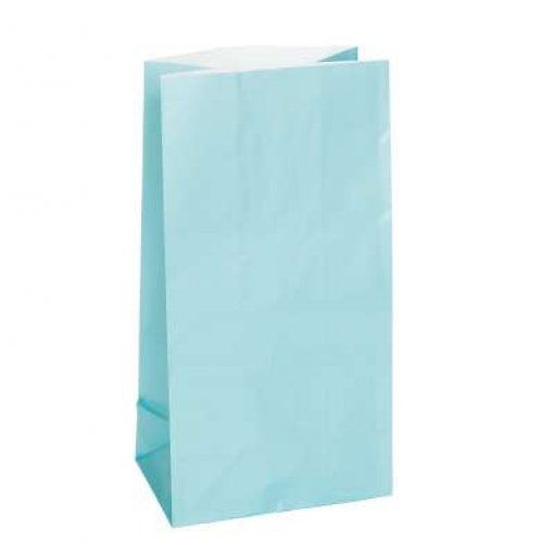 12 Sacos de Oferta de Papel Azul Claro