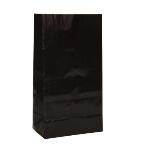 12 Sacos de Oferta de Papel Preto