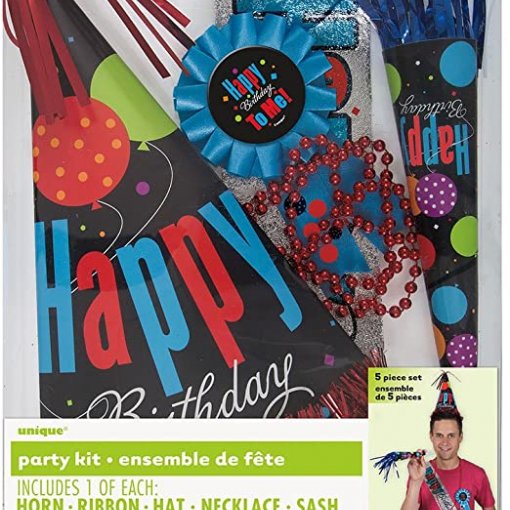 Kit de Festa Preto & Colorido