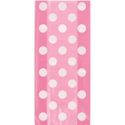 20 Sacos de oferta Celofane Bolas Rosa Choque