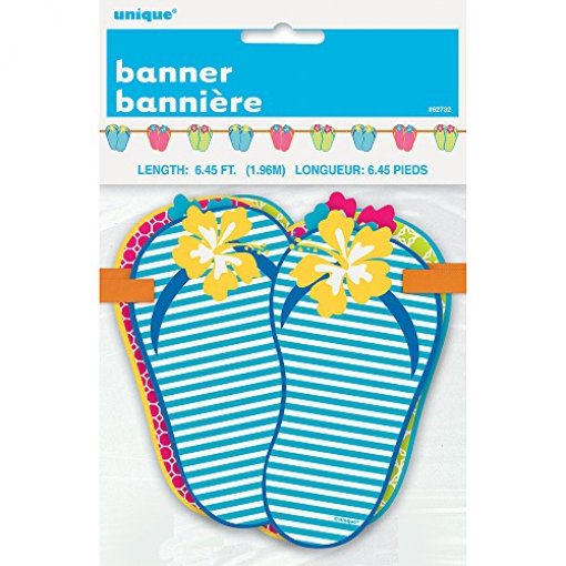 Grinalda Chinelos Luau Party