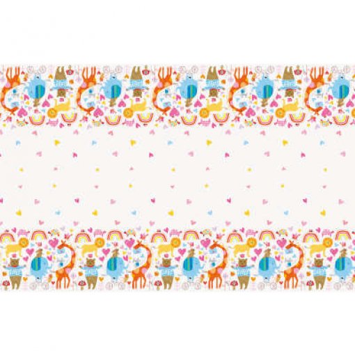 Toalha de mesa Zoo Baby 1,37x2,74m