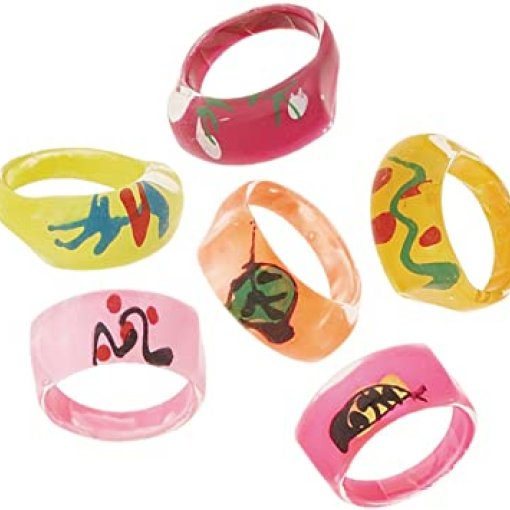 6 Anéis Cor Sortida