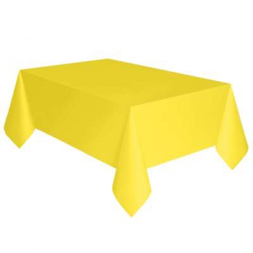 Toalha de mesa Amarelo Neon 1,37 x 2,74m