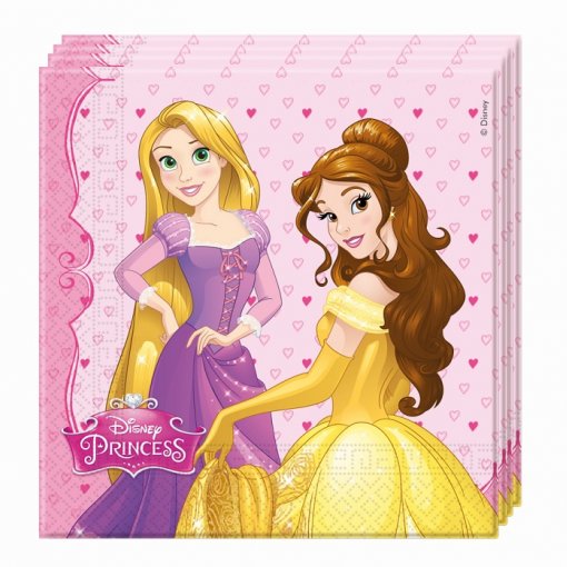 20 Guardanapos 33cm Princess Dreaming