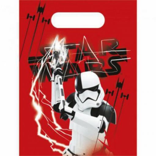 6 Sacos de Oferta Starwars The last Jedi