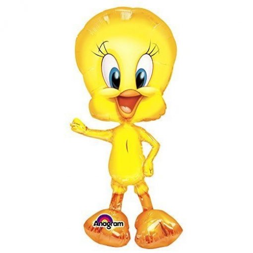 Balão Foil Airwalker 94cm Tweety