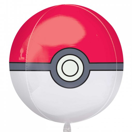 Balão Foil Orbz Pokémon - Pokéball