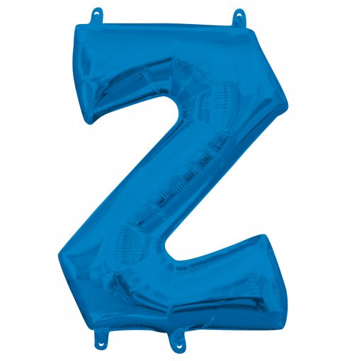 Balão Foil 40cm Azul Letra Z