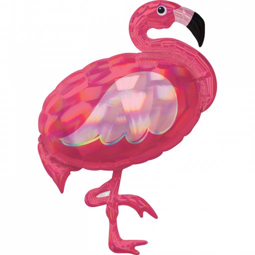 Balão Foil SuperShape XL Flamingo Iridescente