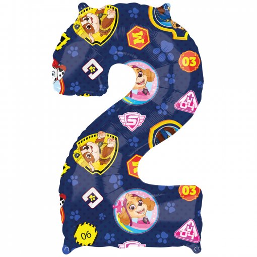 Balão Foil 27x66cm Patrulha Pata nº2