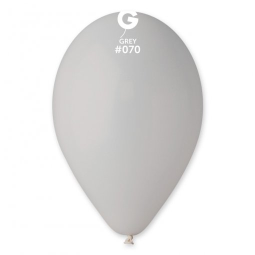100 Balões latex 12'' (30cm) cor Grey #070 - G110