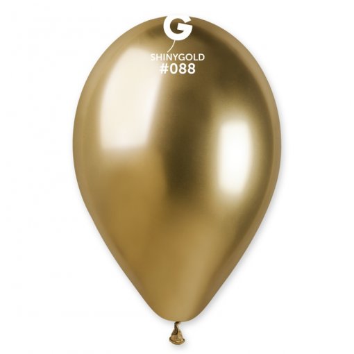 50 Balões latex 13'' (33cm) cor Shiny Gold #088 - GB120
