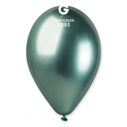 50 Balões latex 13'' (33cm) cor Shiny Green #093 - GB120