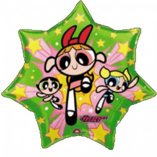 Balão Foil P38 SuperShape Bulk Powerpuff Girls