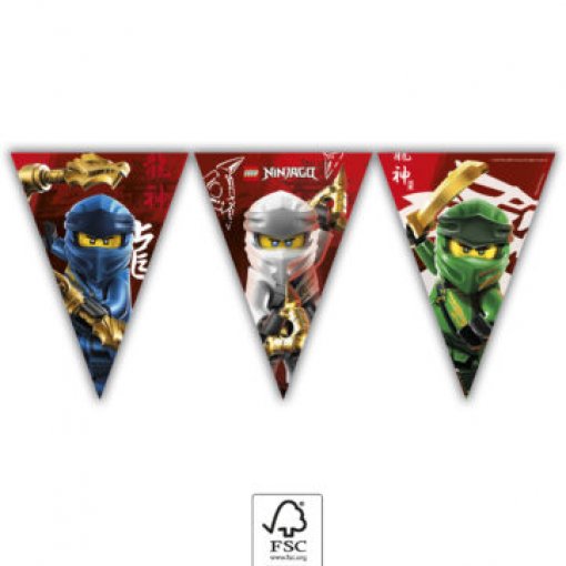 9 Bandeiras Triângulo Lego Ninjago