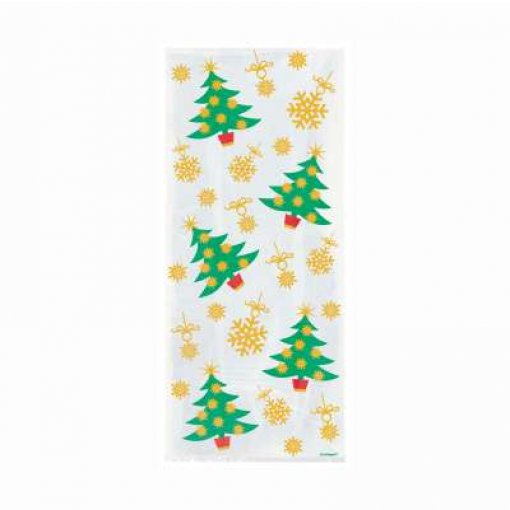 20 Sacos de Oferta Golden Christmas Natal